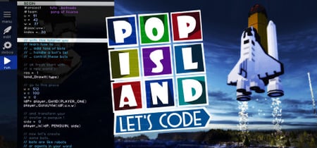 Pop Island - Let's Code !!! banner