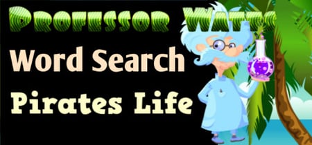 Professor Watts Word Search: Pirates Life banner