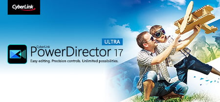 PowerDirector 17 Ultra - edit your shooting game, RPG, car game, and all videos banner