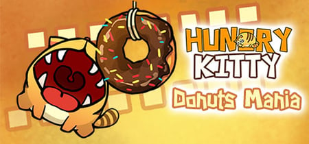 Hungry Kitty Donuts Mania banner