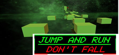 JUMP AND RUN - DON'T FALL banner