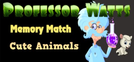 Professor Watts Memory Match: Cute Animals banner