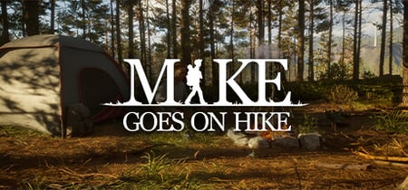 Mike goes on hike banner
