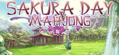 Sakura Day Mahjong banner
