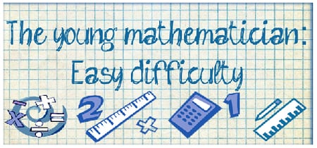 The young mathematician: Easy difficulty banner