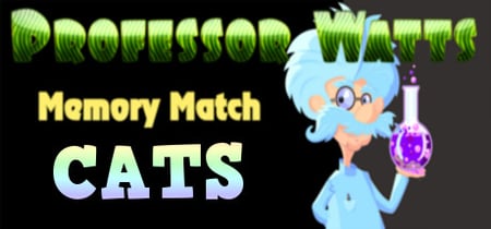 Professor Watts Memory Match: Cats banner