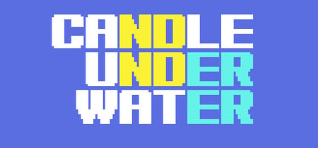 CANDLE UNDER WATER banner
