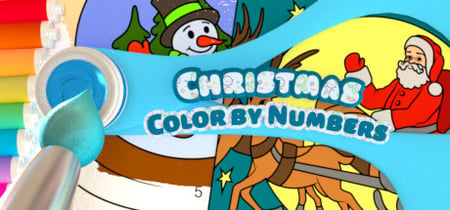 Color by Numbers - Christmas banner