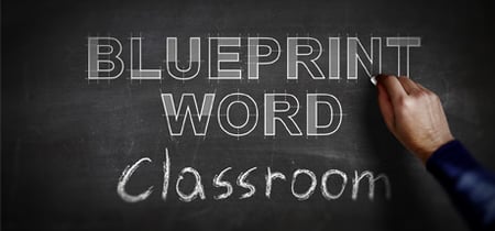 Blueprint Word: Classroom banner