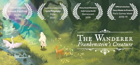 The Wanderer: Frankenstein’s Creature banner