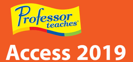 Professor Teaches Access 2019 banner