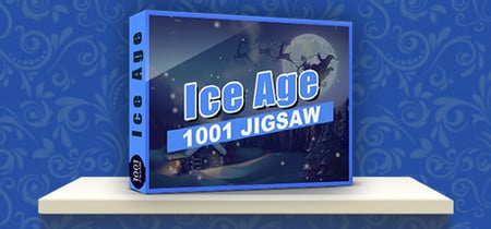 1001 Jigsaw. Ice Age banner