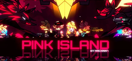 Pink Island banner