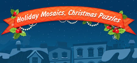Holiday Mosaics Christmas Puzzles banner