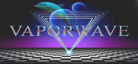 Vaporwave banner