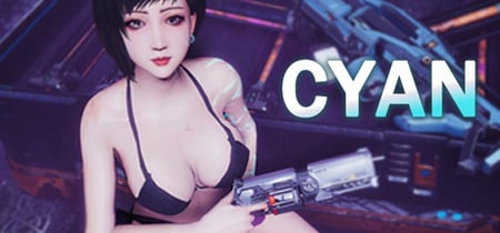 cyan banner