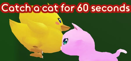 Catch a cat for 60 seconds banner