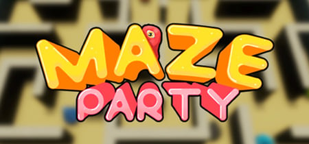 Maze Party banner