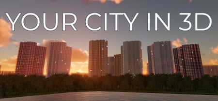 Your city in 3D banner