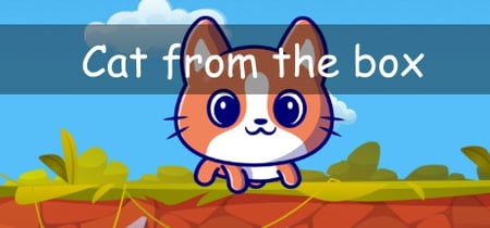 Cat from the box banner