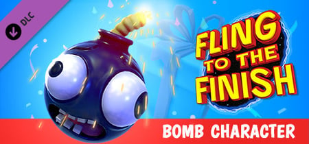 Fling to the Finish - Bomb Character banner