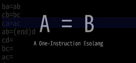 A=B banner