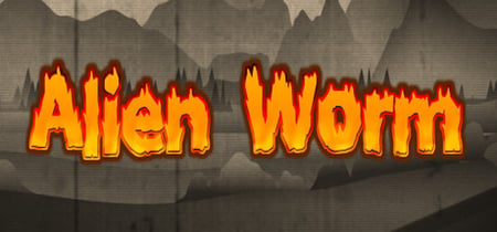 Alien worm banner