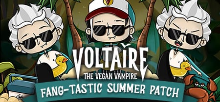 Voltaire: The Vegan Vampire banner