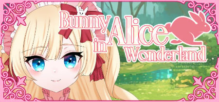 Bunny Alice in Wonderland  banner