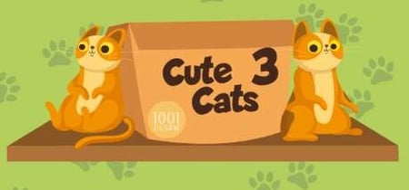 1001 Jigsaw. Cute Cats 3 banner