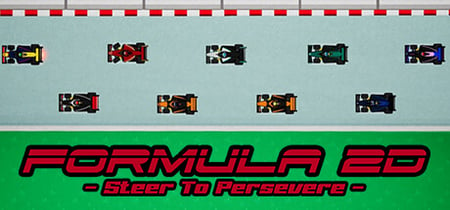 Formula 2D - Steer to persevere banner