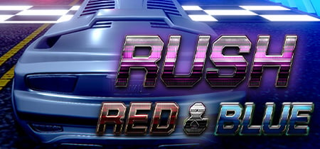 Rush Red & Blue banner