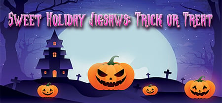Sweet Holiday Jigsaws: Trick or Treat banner
