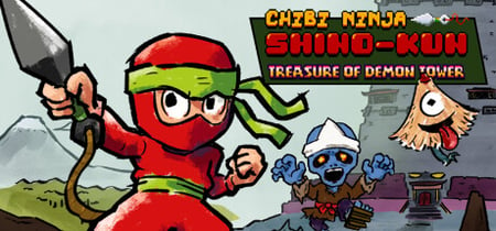 Chibi Ninja Shino-kun: Treasure of Demon Tower banner