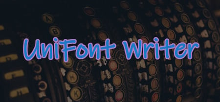 UniFont Writer banner