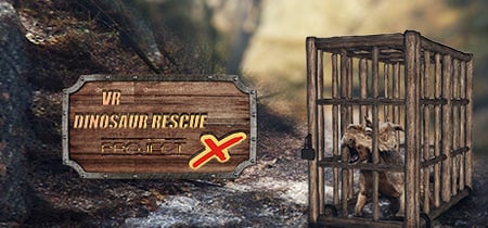 VR DINOSAUR RESCUE Project X banner