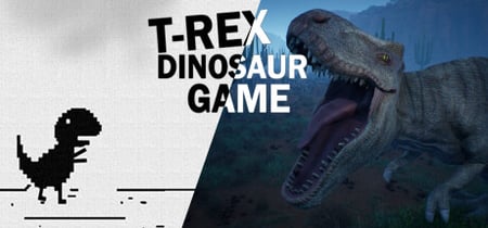 T-Rex Dinosaur Game banner