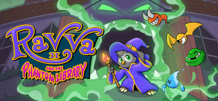 Ravva and the Phantom Library banner