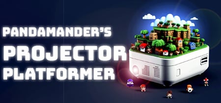 Pandamander's Projector Platformer banner