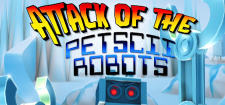Attack of the PETSCII Robots (DOS) banner