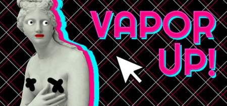 Vapor Up! With Man with Apple banner