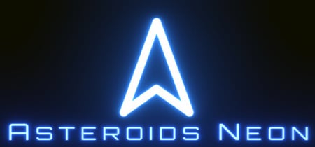 Asteroids Neon banner