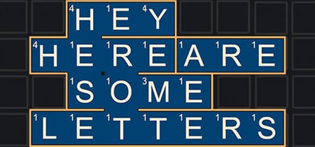 Hey! Here are some letters banner