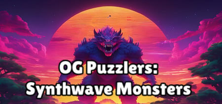 OG Puzzlers: Synthwave Monsters banner