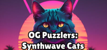 OG Puzzlers: Synthwave Cats banner