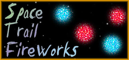 Space Trail Fireworks banner