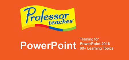 Professor Teaches PowerPoint 2016 banner
