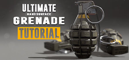 Ultimate Grenade Tutorial - Hardsurface 3D Course banner