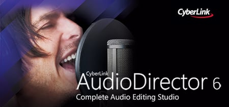 CyberLink AudioDirector 6 banner