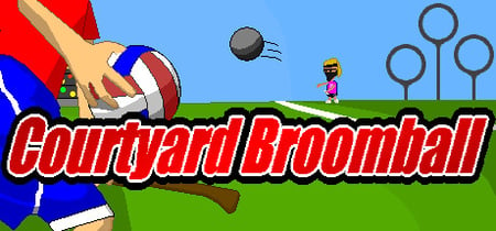 Courtyard Broomball banner